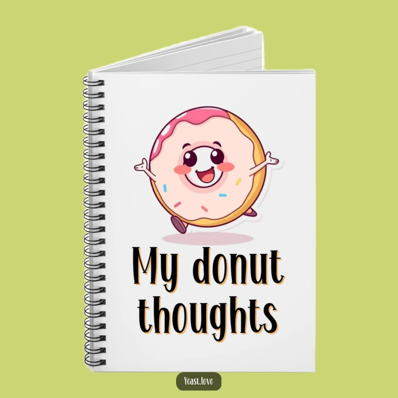 Funny Donut Roll Notebook: Jot Down Ideas with Sweet Pizzazz